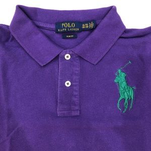 Polo Ralph Lauren Purple Polo Sz XL
